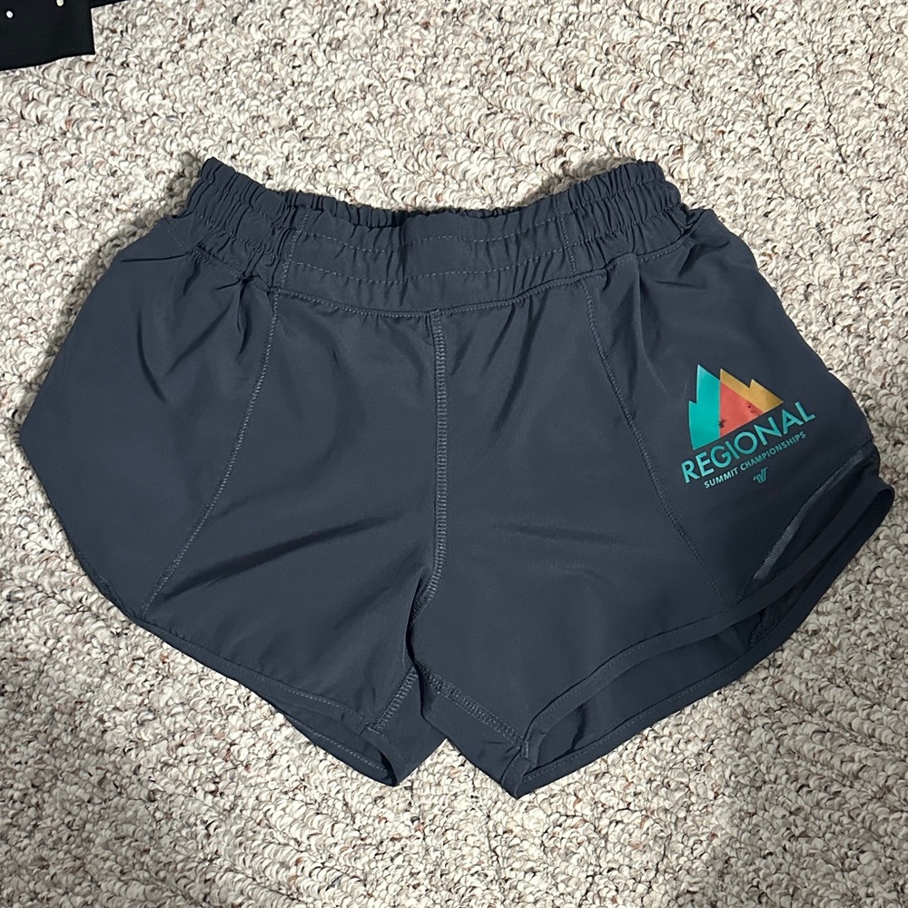 Varsity Dark Gray Athletic Shorts